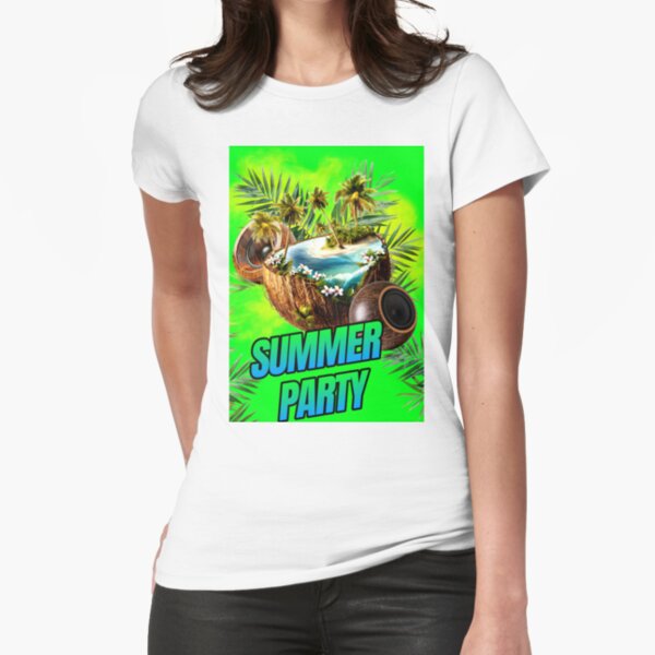 Item preview, SUMMER PARTY GRAPHIC Tees designed and sold by LEGACY UNIQUE DESIGNS.