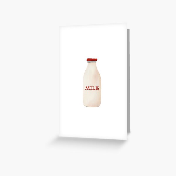 Item preview, milk designed and sold by Natalie Tien Illustration.
