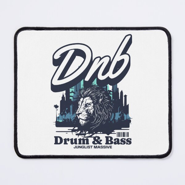 Aperçu de l'œuvre DNB - Concrete Jungle King (bleu marine/bleu) créée et vendue par Discothreadz.