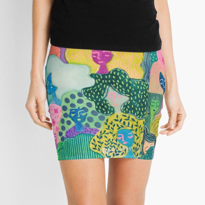 Item preview, Mini Skirt designed and sold by TepLindaya.