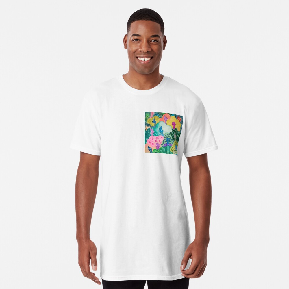 Item preview, Long T-Shirt designed and sold by TepLindaya.