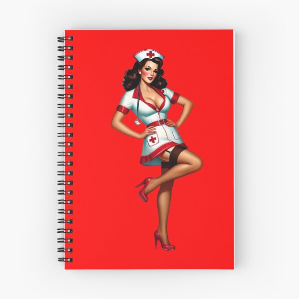 Artikelvorschau, Sexy Krankenschwester Pin-up entworfen und verkauft von PinUpPizzazz.