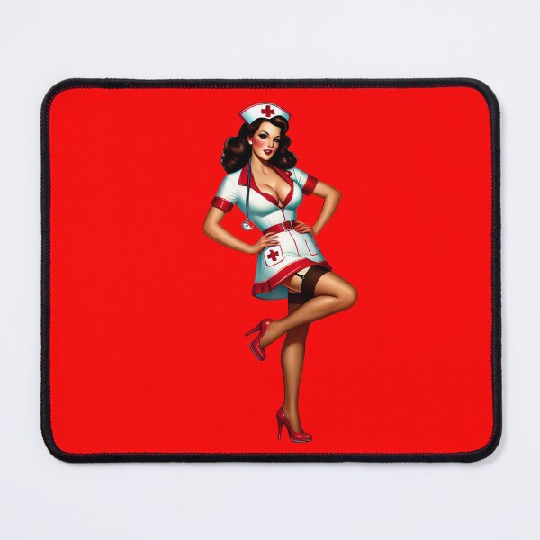 Item preview, Sexy Nurse Pin-up designed and sold by PinUpPizzazz.