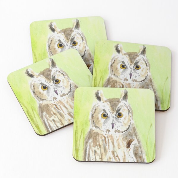 Item preview, Long-Eared Owl designed and sold by herongirlart.