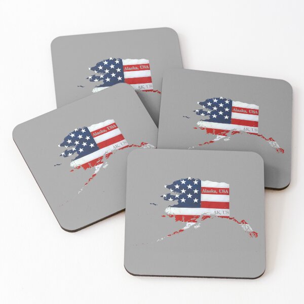 Item preview, American Flag Over Alaska Design designed and sold by PhilbonianDezin.