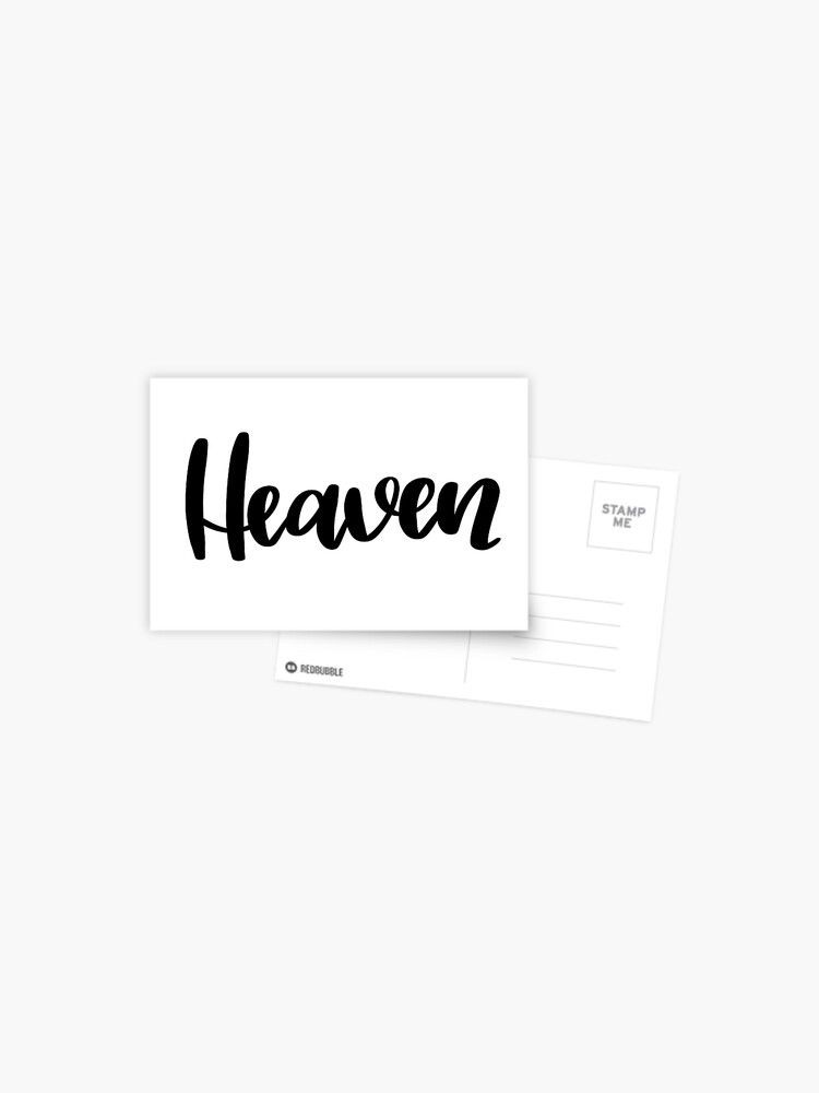 Heaven Photo Postcard