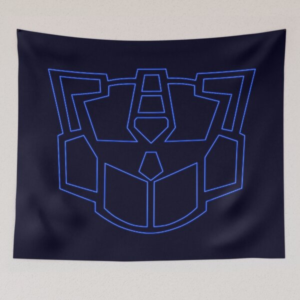 Artikelvorschau, G2 Autobot-Symbol – Blaues Neon entworfen und verkauft von D2G Media.