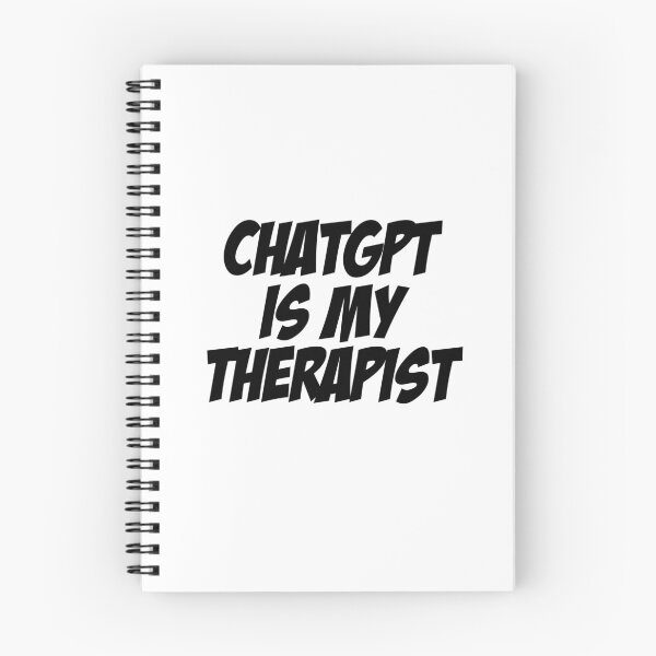 Item preview, ChatGPT es mi terapeuta designed and sold by So Sorted Design.