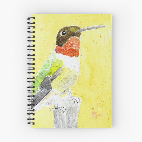 Item preview, Ruby-Throated Hummingbird designed and sold by herongirlart.