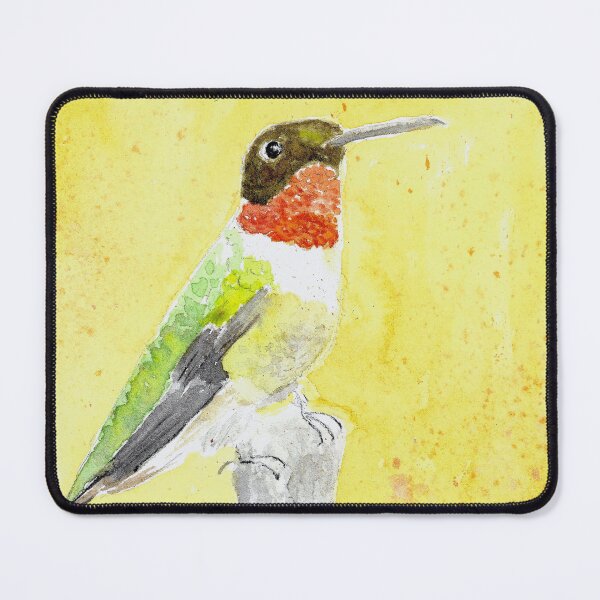 Item preview, Ruby-Throated Hummingbird designed and sold by herongirlart.