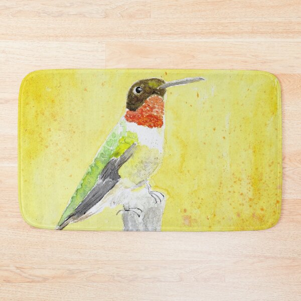 Item preview, Ruby-Throated Hummingbird designed and sold by herongirlart.
