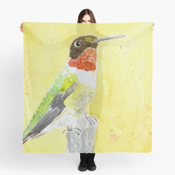 Item preview, Ruby-Throated Hummingbird designed and sold by herongirlart.