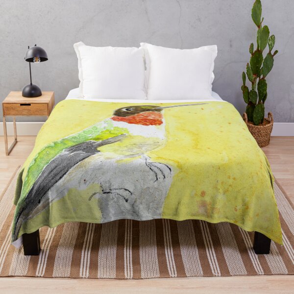 Item preview, Ruby-Throated Hummingbird designed and sold by herongirlart.