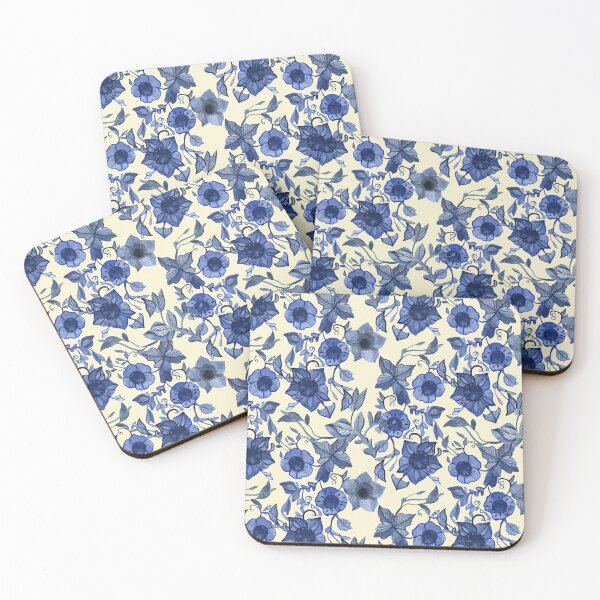 Item preview, Blue flowers designed and sold by Irina Reznikova.