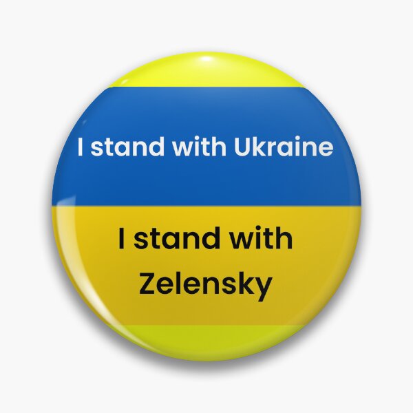 Item preview, Show your support for Ukraine  designed and sold by Resist Now Art.