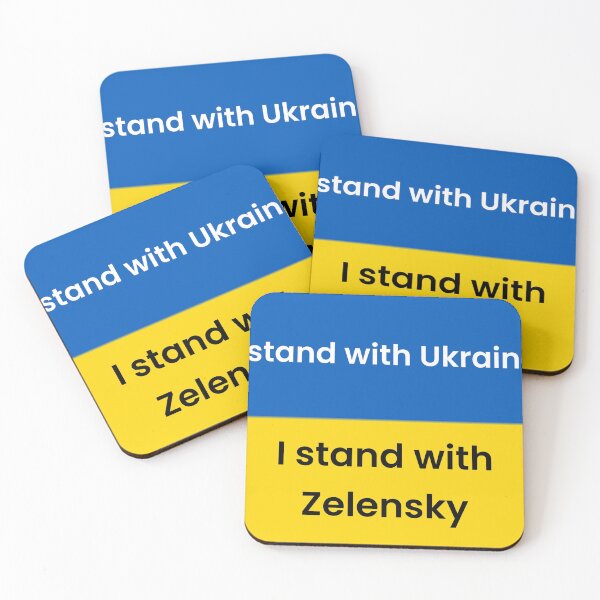 Item preview, Show your support for Ukraine  designed and sold by Resist Now Art.