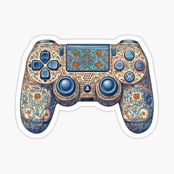 Artikel-Vorschau von Persian Tile PlayStation Controller-Design 2, designt und verkauft von Piximixi.
