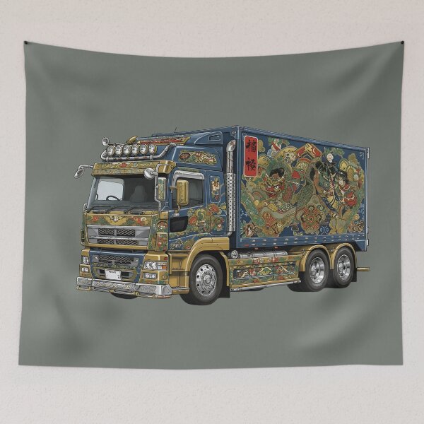 Item preview, Bosozoku Style Dekotora: Japanese Decoration Truck designed and sold by Brendan Arthur Ring.