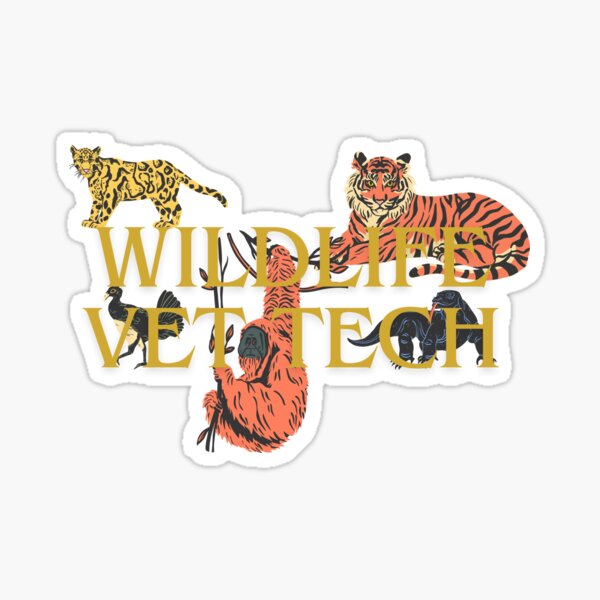 Aperçu de l'œuvre Logo de technicien vétérinaire pour la faune créée et vendue par WildSideVetTech.