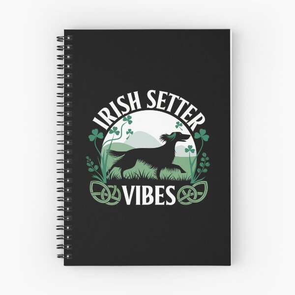Item preview, Camiseta con el mensaje "Irish Setter Vibes" - Camiseta para amantes de los perros celtas - Ropa para perros irlandeses para el día de San Patricio designed and sold by lorvenson.