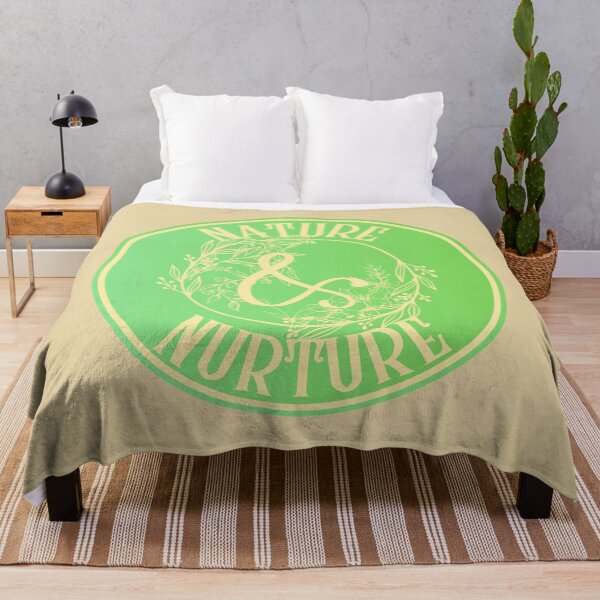 Item preview, Nature and Nurture Green and Yellow Badge designed and sold by Pink Ribbon.