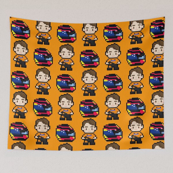 Item preview, Oscar Piastri Pixel 2025 designed and sold by RaceTrim.