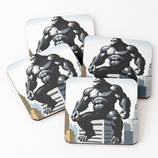 Item preview, King Kong protects his kingdom. designed and sold by Whose-sweat.