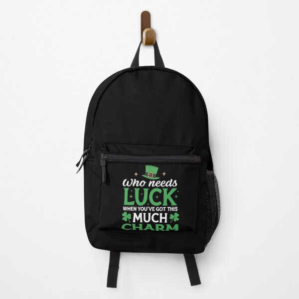 Item preview, Who Needs Luck When You've Got This Much Charm Funny St. Patrick's Day designed and sold by HanchiArt.