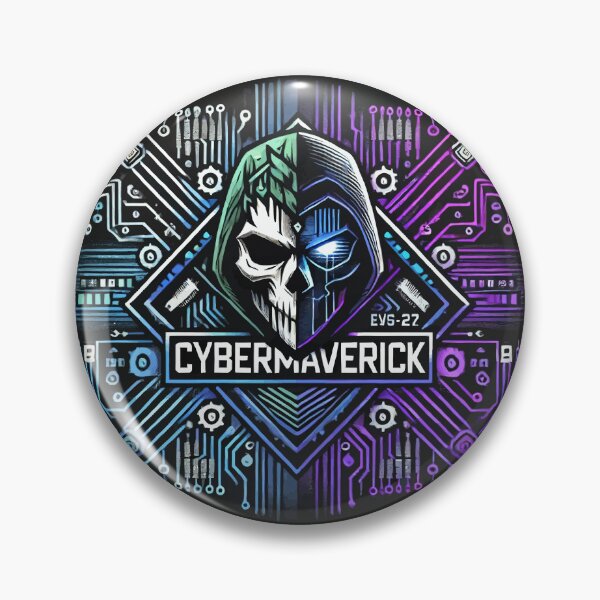 Item preview, CyberMaverick Hacker logo designed and sold by CyberMaverick80.