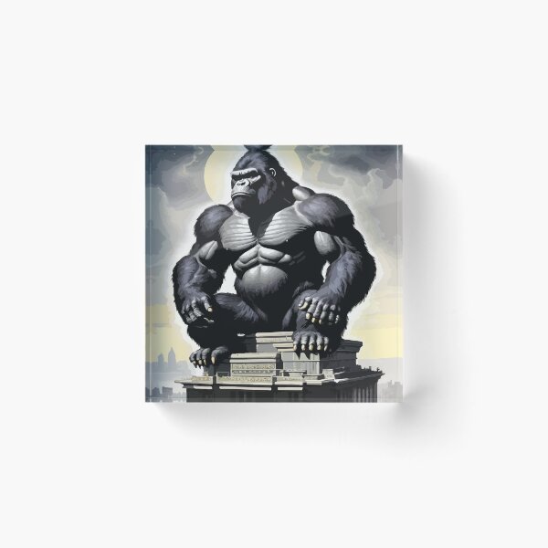 Item preview, King Kong protects his kingdom. designed and sold by Whose-sweat.