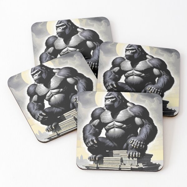 Item preview, King Kong protects his kingdom. designed and sold by Whose-sweat.