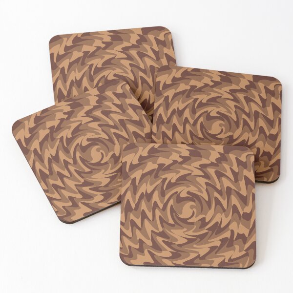 Item preview, Brown Liquid Swirl Spiral Circular designed and sold by Deanmindvortex.