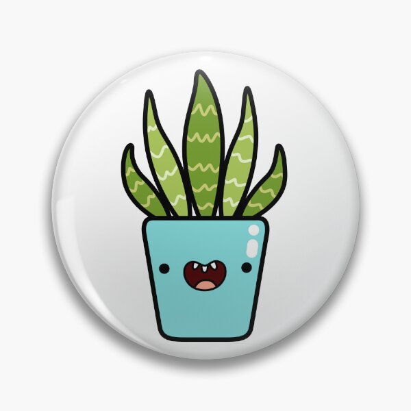Item preview, Kawaii Snake Plant Potted Plant designed and sold by kawaiilife.