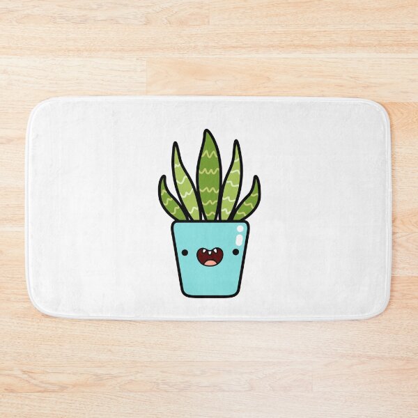 Item preview, Kawaii Snake Plant Potted Plant designed and sold by kawaiilife.