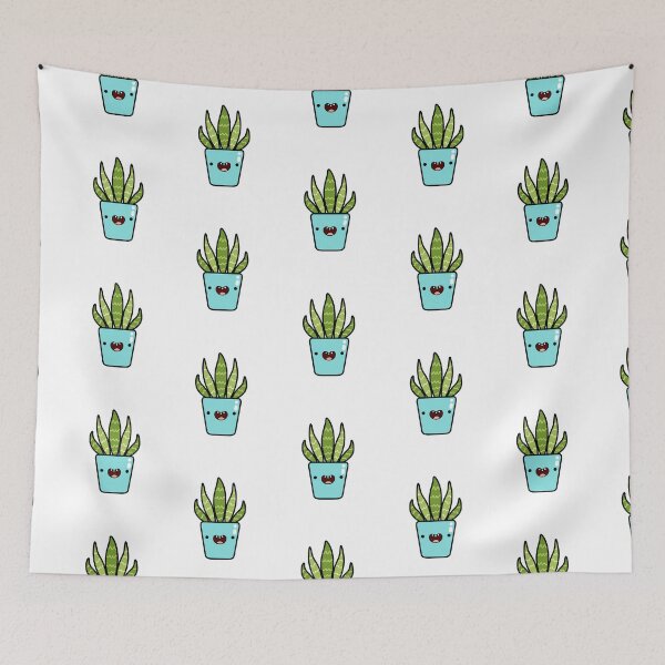 Item preview, Kawaii Snake Plant Potted Plant designed and sold by kawaiilife.