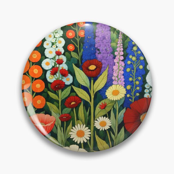 Item preview, Gustav Klimt Flower Garden designed and sold by maniacfitness.