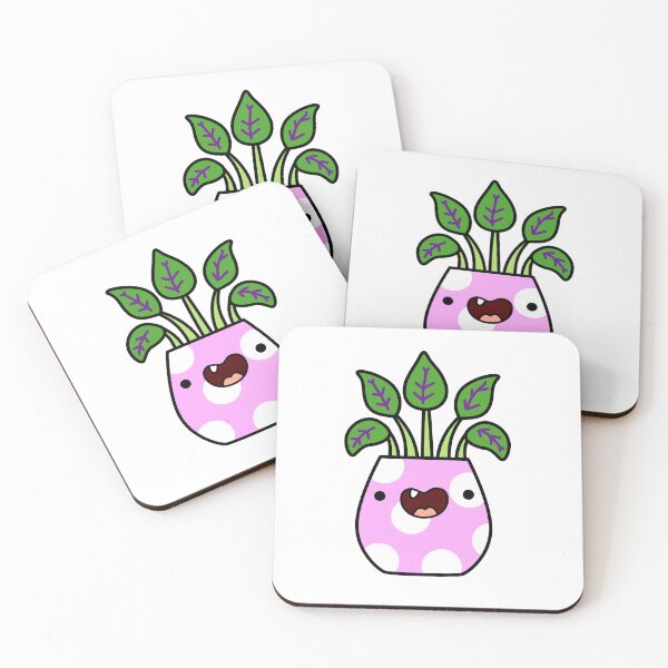 Item preview, Planta de coleus kawaii en maceta designed and sold by kawaiilife.