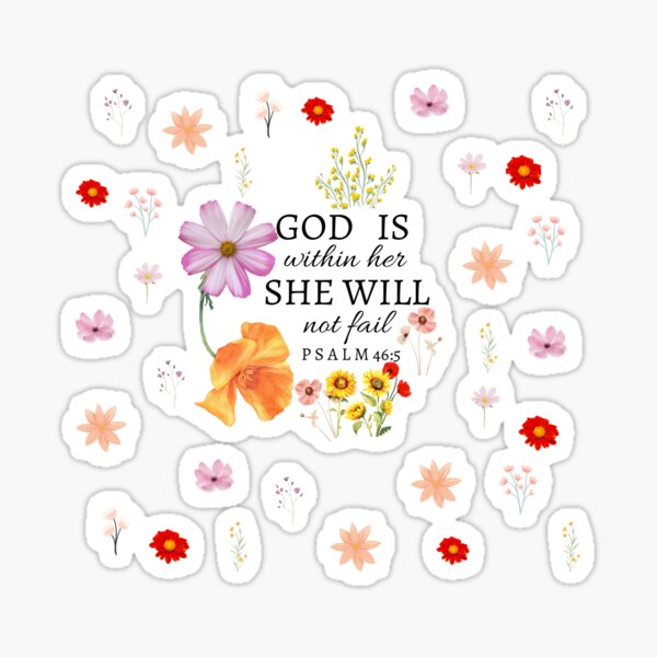 Artikel-Vorschau von Psalm 46: 5, designt und verkauft von M-ArtStudio.