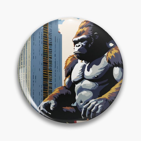 Item preview, King Kong protects his kingdom. designed and sold by Whose-sweat.