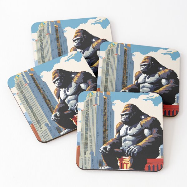 Item preview, King Kong protects his kingdom. designed and sold by Whose-sweat.