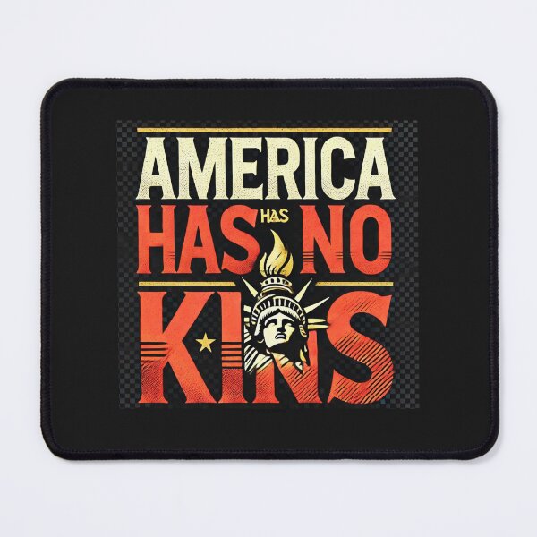 Item preview, America Has No Kings – Bold Patriotic  designed and sold by Soft Strength Studio.