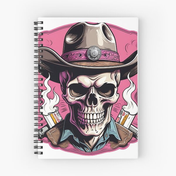 Item preview, Cowboy Skeleton Outlaw, Western Outlaw Skull Art for T-Shirts & Wall Décor designed and sold by KreativKulture.