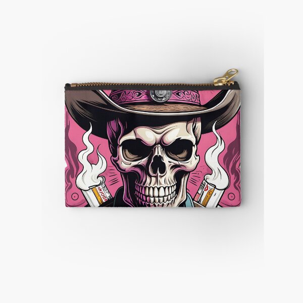 Item preview, Cowboy Skeleton Outlaw, Western Outlaw Skull Art for T-Shirts & Wall Décor designed and sold by KreativKulture.