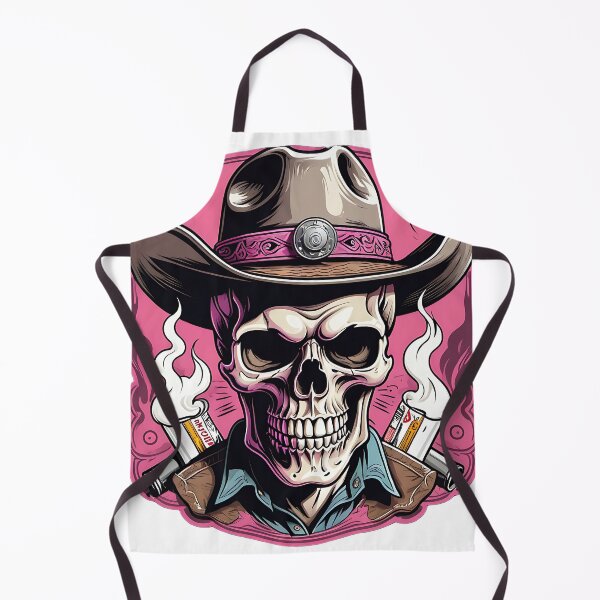 Item preview, Cowboy Skeleton Outlaw, Western Outlaw Skull Art for T-Shirts & Wall Décor designed and sold by KreativKulture.