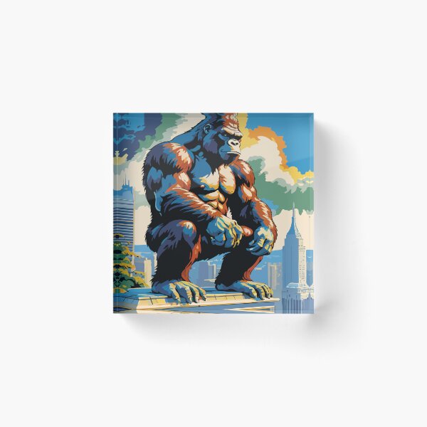 Item preview, King Kong protects his kingdom. designed and sold by Whose-sweat.
