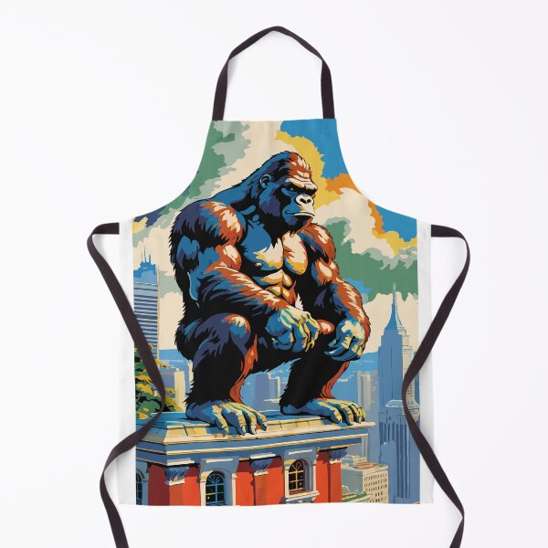 Item preview, King Kong protects his kingdom. designed and sold by Whose-sweat.