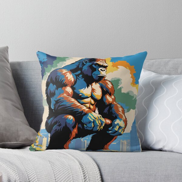 Item preview, King Kong protects his kingdom. designed and sold by Whose-sweat.