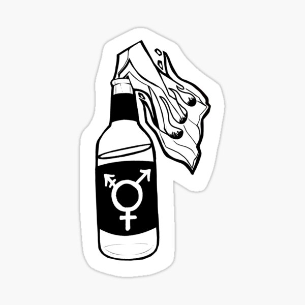 Artikel-Vorschau von Trans Molotow (S/W), designt und verkauft von ImpMakesArt.