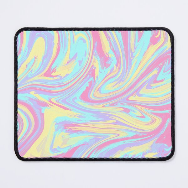 Item preview, Rainbow Pastel Liquid Swirl Light Colours designed and sold by Deanmindvortex.