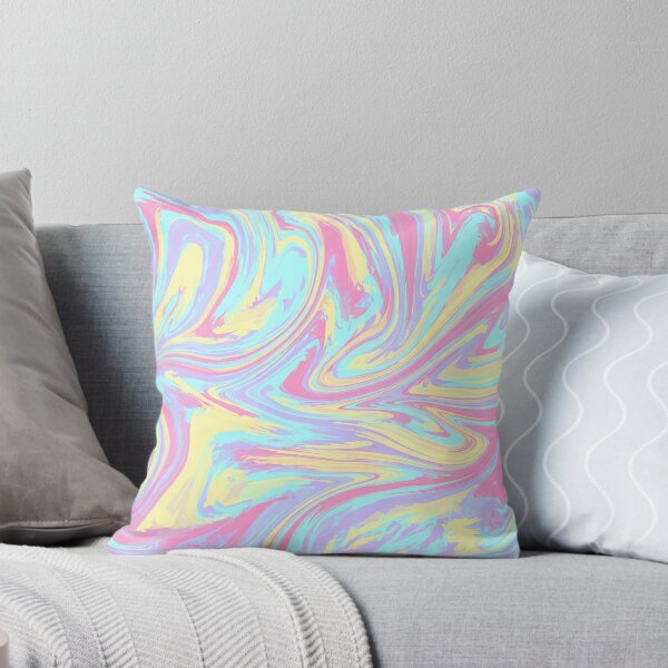 Item preview, Rainbow Pastel Liquid Swirl Light Colours designed and sold by Deanmindvortex.